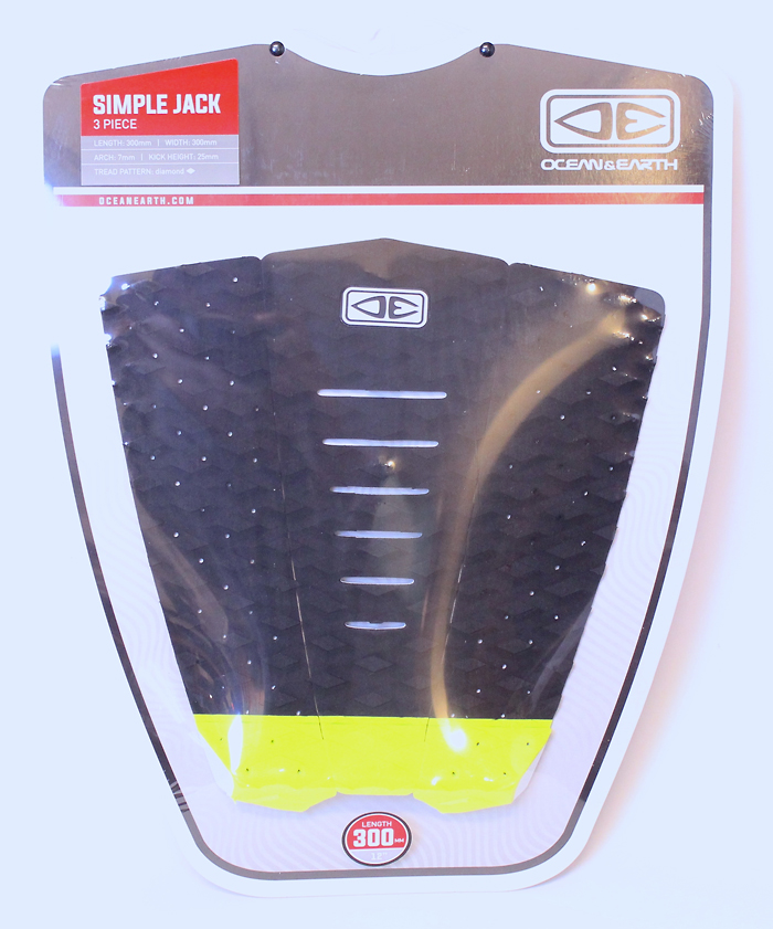 Ocean & Earth Simple Jack Black/Lime 3piece