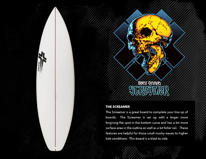 Borst Designs Surfboard 「SCREAMER」（スクリーマー）