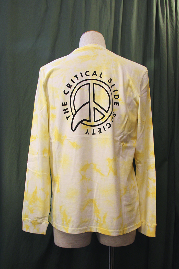 TCSS. The Critical Slide Society Peace Pipe L/S TEE Back