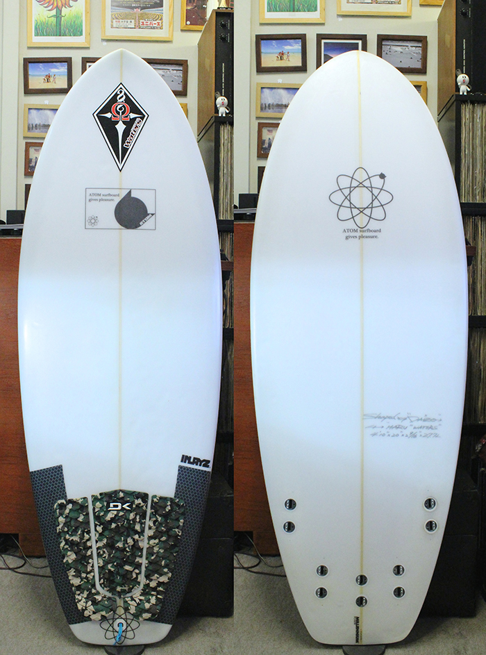 ATOM Surfboard J-PP 4'10" Used