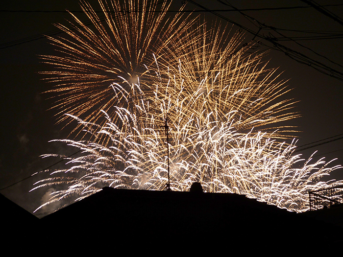 今日は安倍川花火大会ですよ