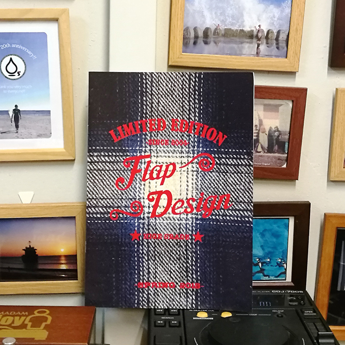 Flap design 2018 Spring Catalogue