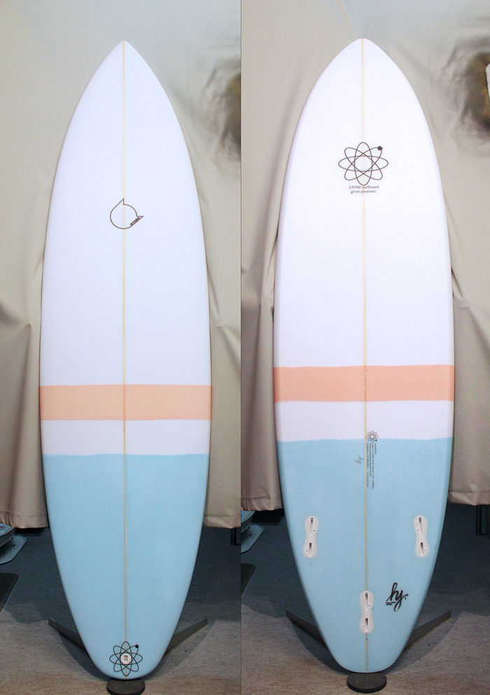 ATOM Surfboard Y.F.D.モデル round tail