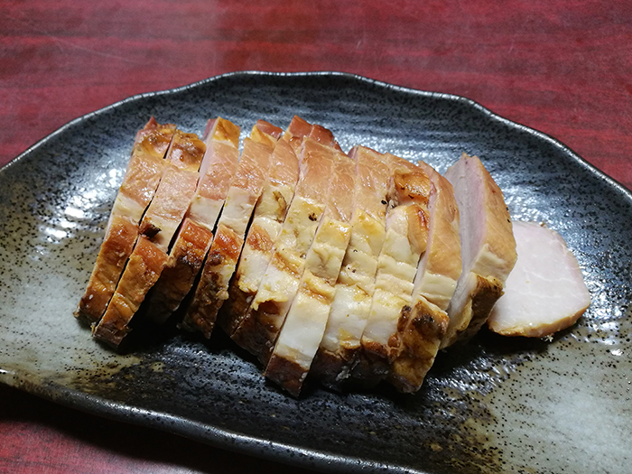 神戸南京町の堂記の焼豚