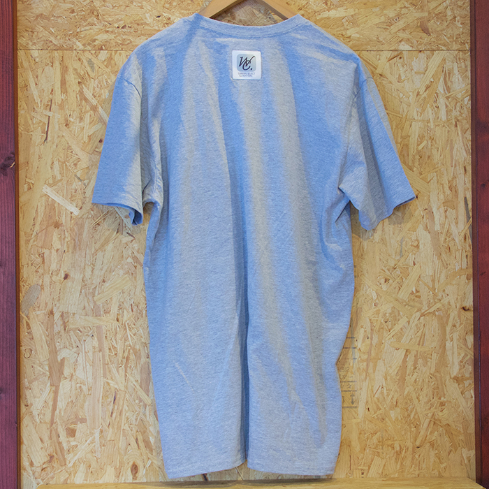 WATERS Clothing Soft Cotton V-Neck TEE Grey