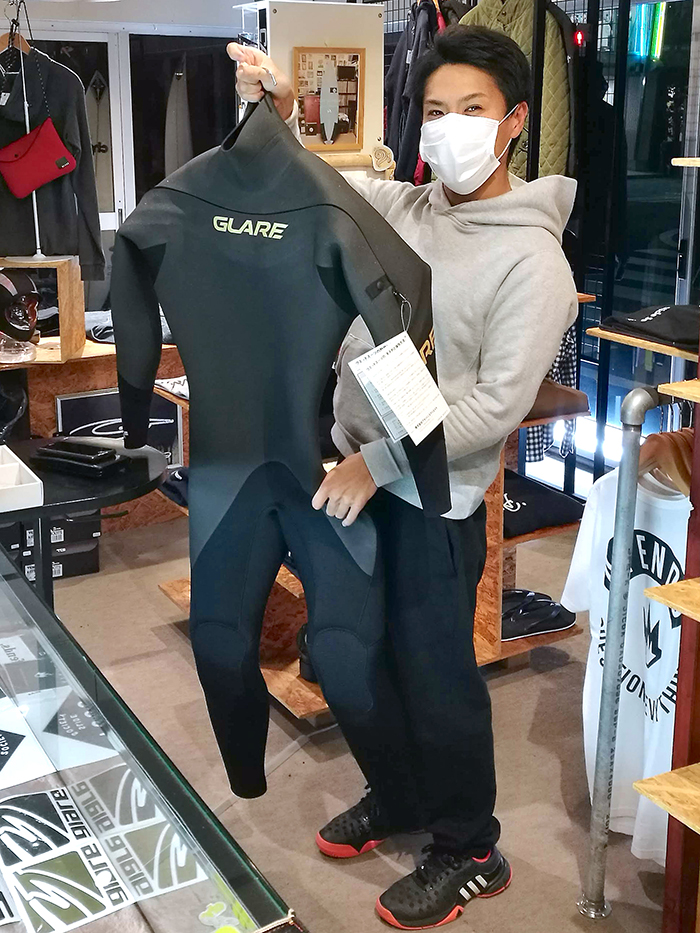GLARE Surf Suits Mover-SをオーダーされたCさん
