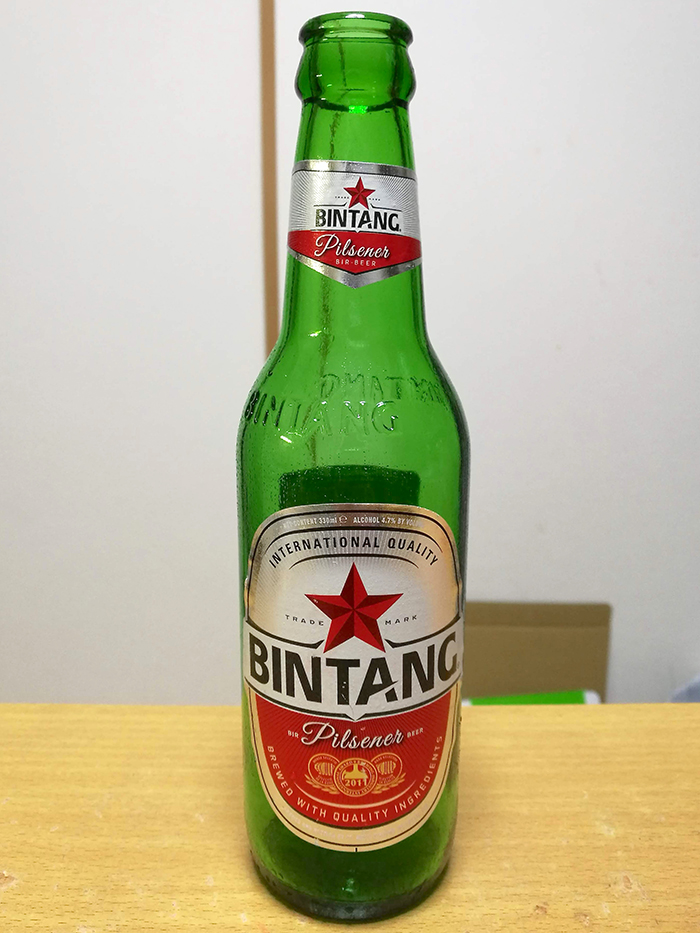 インドネシア Bintanビール