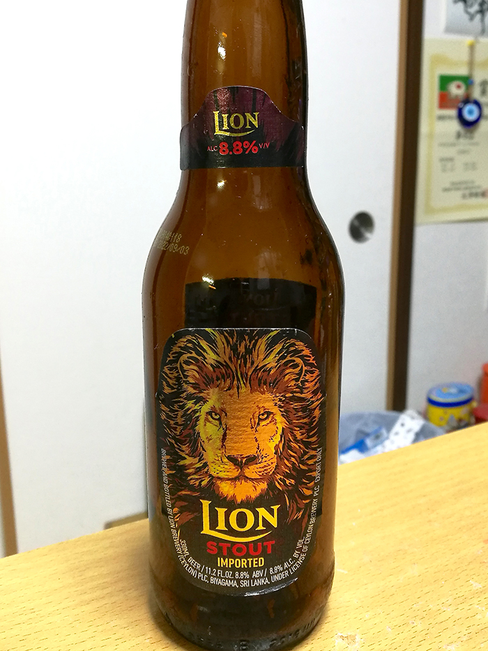 スリランカのLionビール