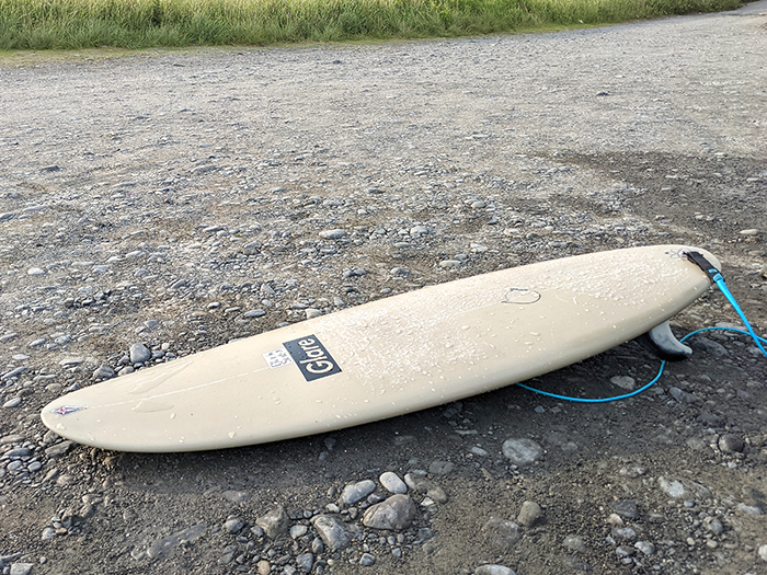 きょうの板、ATOM Surfboard dab mods. 5'7"