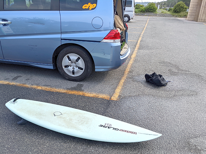 きょうの板、ATOM Surfboard EPCi 5'11"