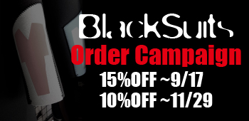 BlackSuits Order Camapign for Winter 2023 バナー