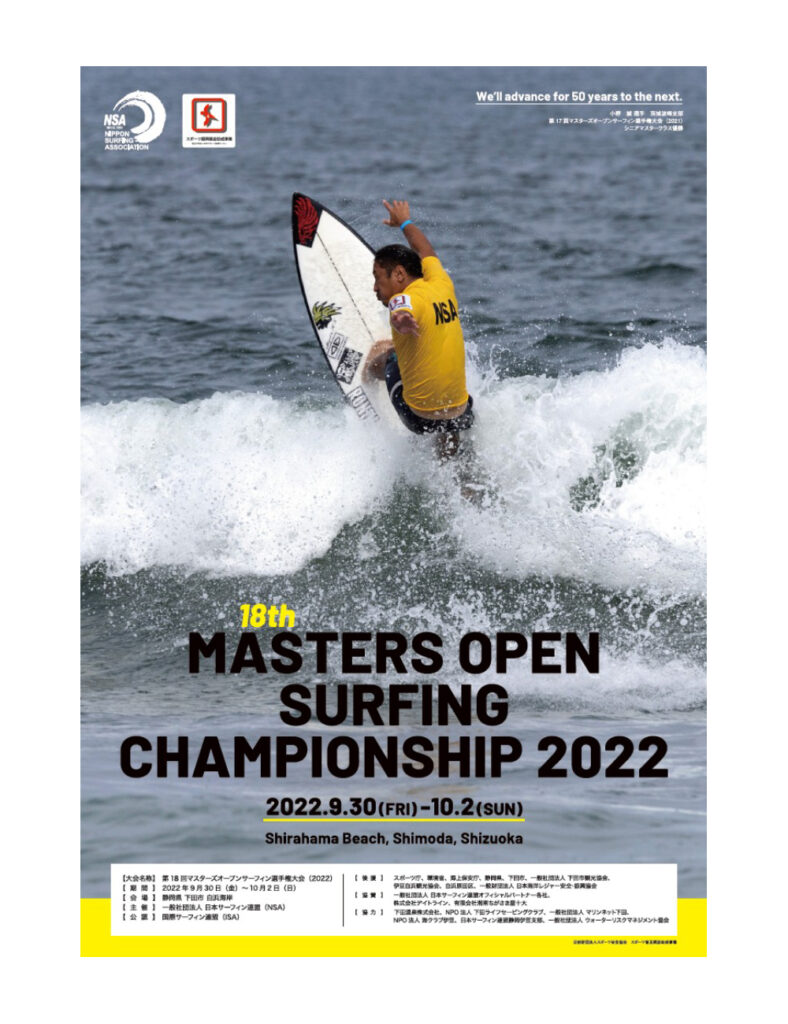 18th Masters Open Surfing Championship 2022