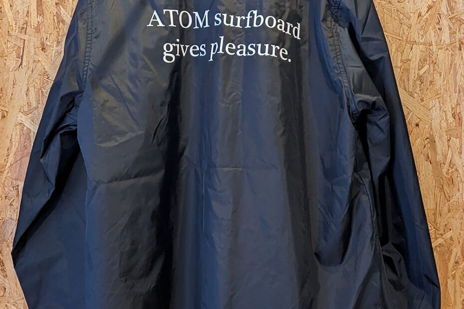 ATOM Surfboard Limited Jacket Back Style