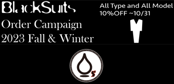 BlackSuits Order Campaignバナー