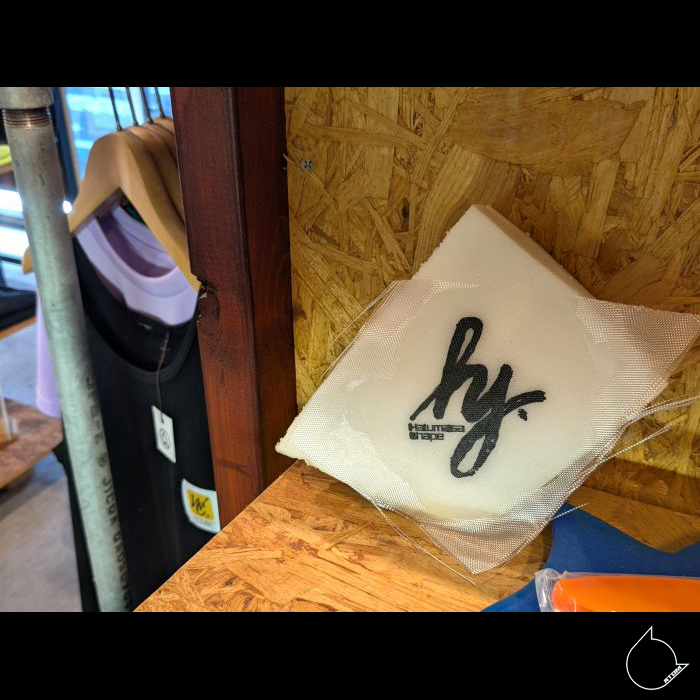 テストでディケールをフォームにセット